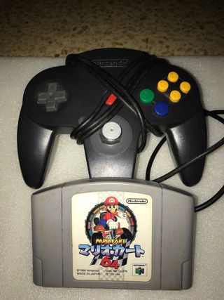 Nintendo 64 Mando y Mario Kart 64 Juego Jap