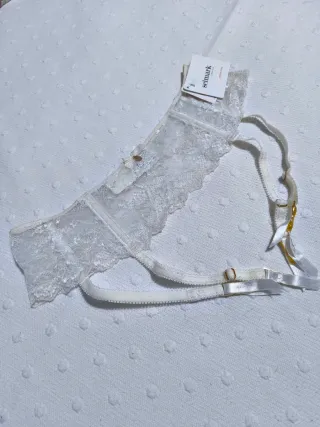 Pack Liguero y Liga Novia Selmark Blanco