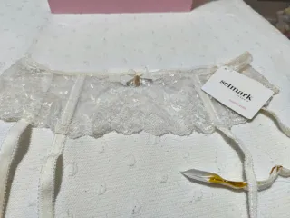 Pack Liguero y Liga Novia Selmark Blanco