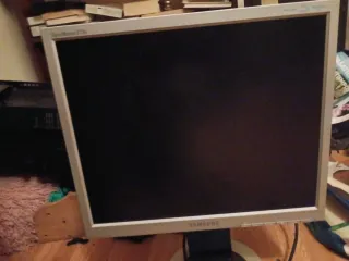 Monitor Samsung 14 Plata/Negro