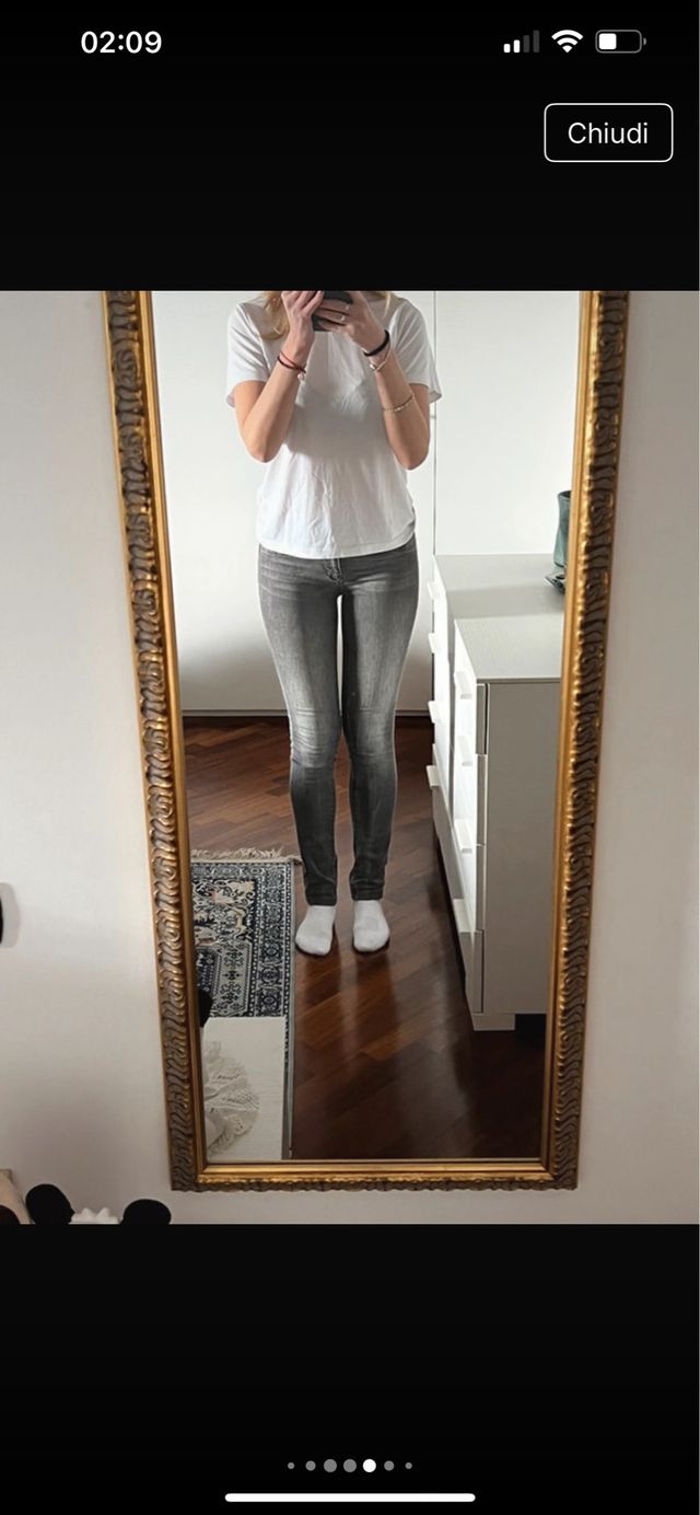 Jeans Philipp Plein grigi taglia M