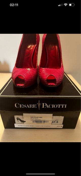 Scarpe Cesare Paciotti Fuchsia Tg 37.5