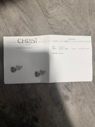 Pendientes Oro Blanco Esmeralda