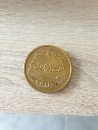 Medalla Santiago Bernabéu Real Madrid