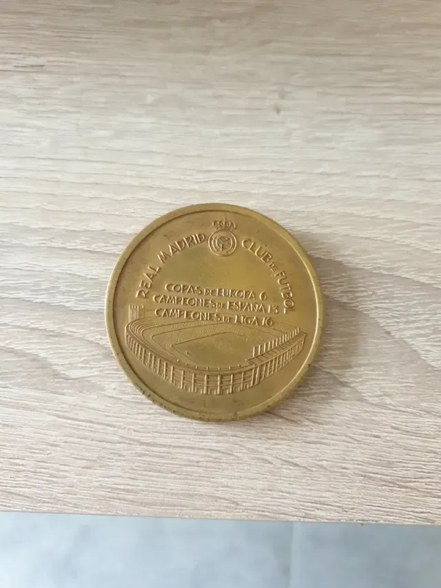 Medalla Santiago Bernabéu Real Madrid