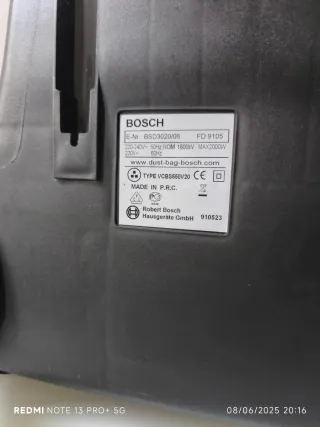 2 Aspiradores Bosch e Ufesa usados