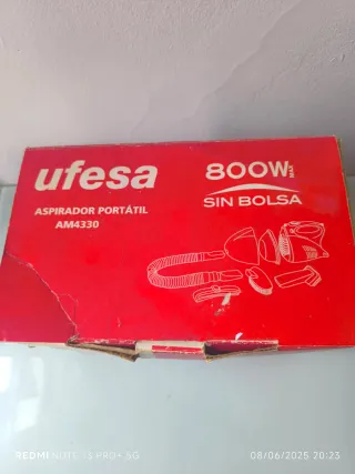 2 Aspiradores Bosch e Ufesa usados