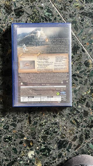 DVD El Señor de los Anillos: El Retorno del Rey