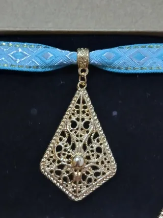 Aderezo trajes regionales adulta dorado 