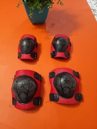 Set Protecciones Niños Rodilleras y Coderas