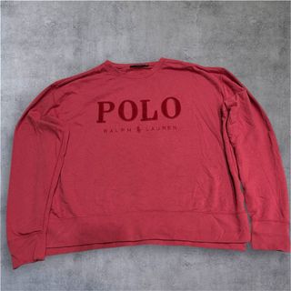 Felpa Polo Ralph Lauren vintage rossa