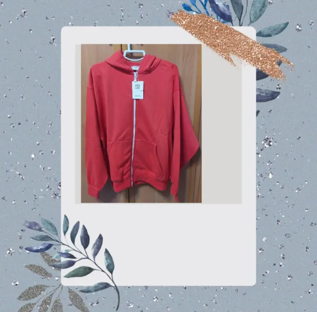 Chaqueta Bershka Roja Talla XS