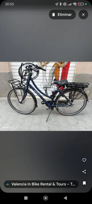 Bicicleta Eléctrica Holandesa AMIGO