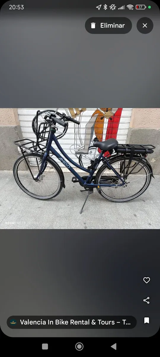 Bicicleta Eléctrica Holandesa AMIGO