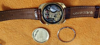 Reloj Bulova Accutron Oro 18k