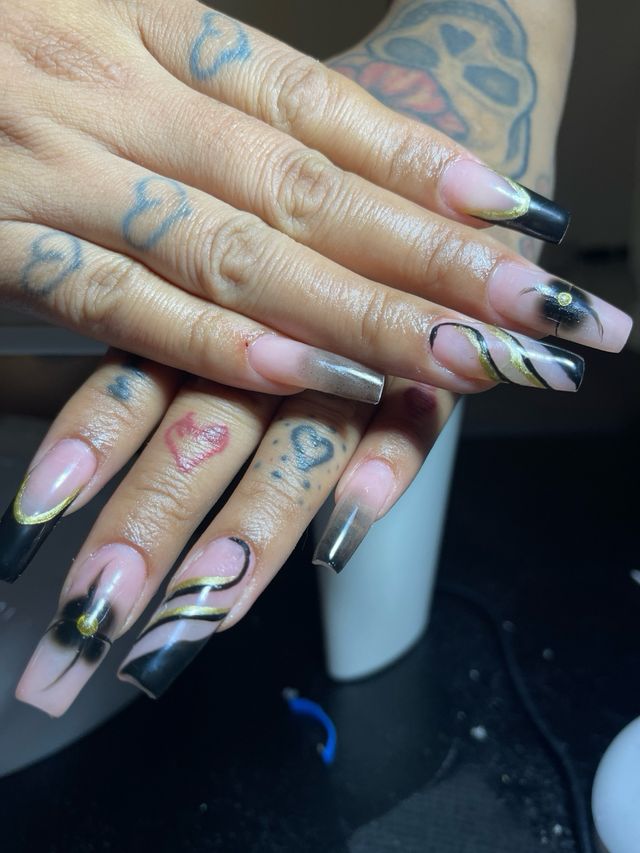 Manicura Set de uñas aún aprendiz