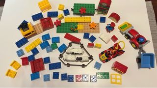 Lego Duplo e Playmobil 123 Auto di Topolino