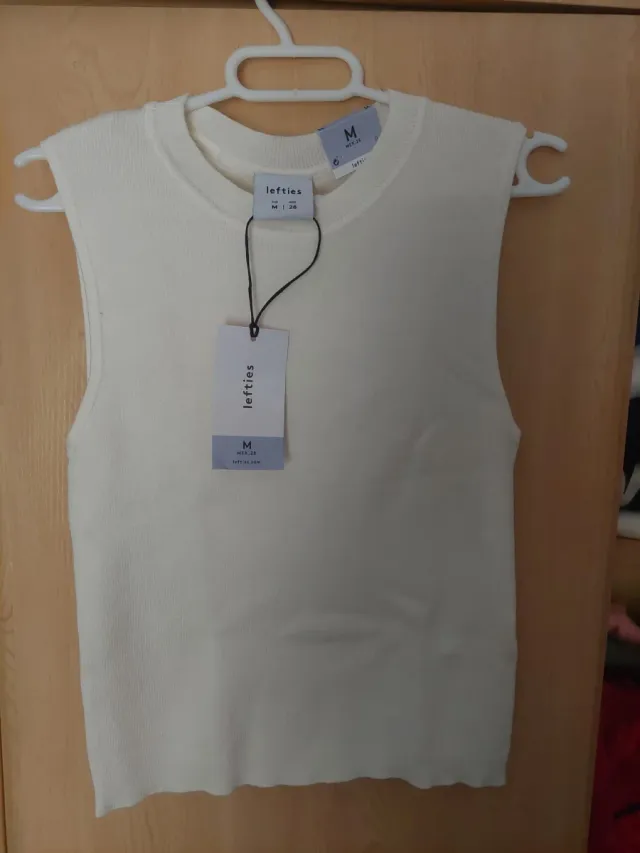 Chaleco Lefties Blanco Talla M