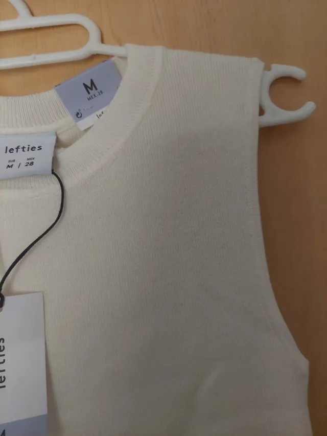 Chaleco Lefties Blanco Talla M