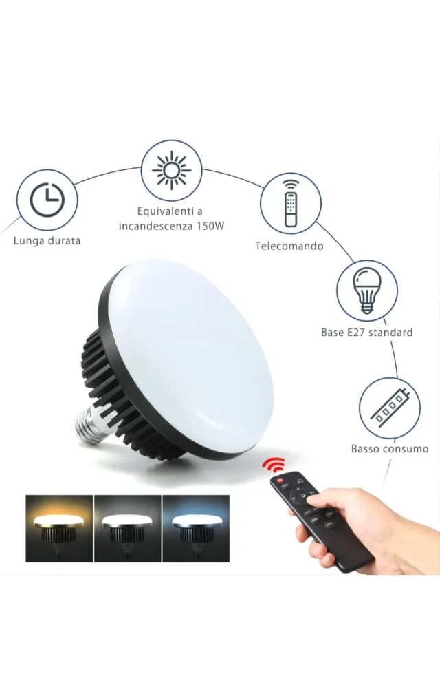 Set 2 Softbox LED Studio Fotografico Polaeco