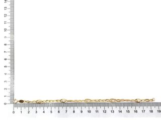 pulsera oro 18k con circonita