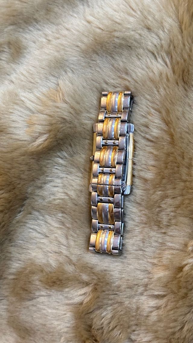 Reloj Jaguar J263 Rectangular Bicolor Acero