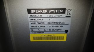 Minicadena DVD Micro Hi-FI System - LG LF-D7150