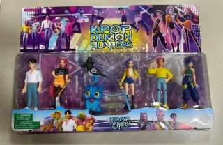 K-Pop Demon Hunters Figuras Novas Caixa