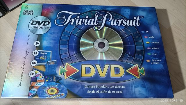 Trivial Pursuit DVD Juegos TV Parker