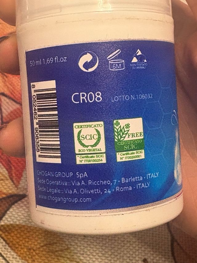 Siero Gel Tensore Chogan Acido Ialuronico