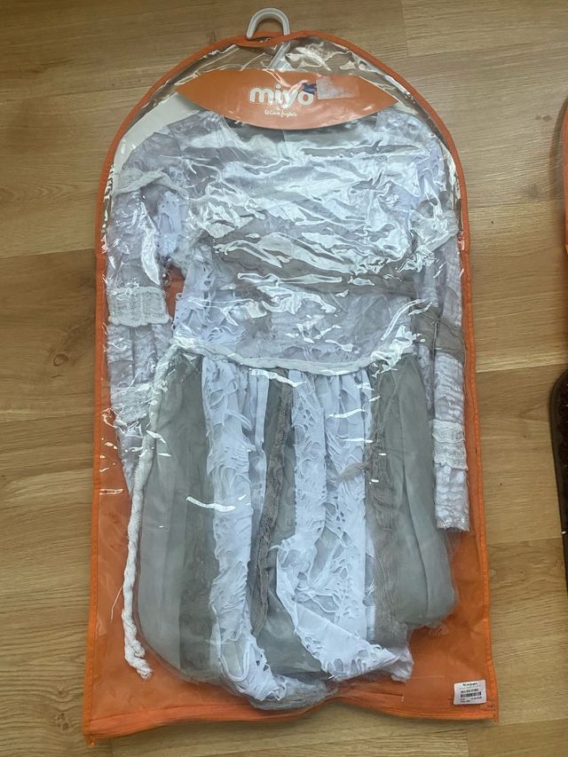 Disfraz niña momia talla 6-8