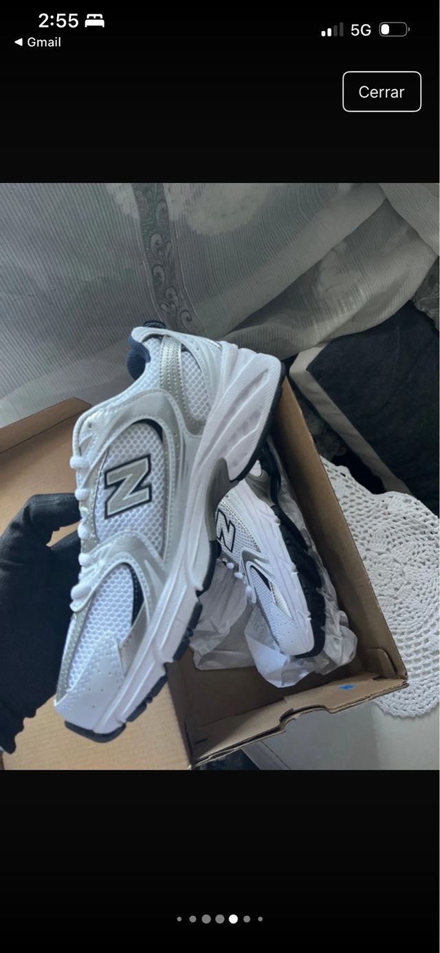 New Balance Caja Gris