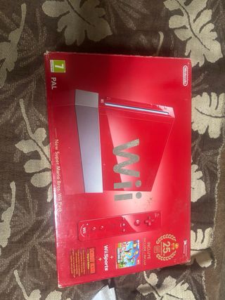 Nintendo Wii Roja Edición 25 Aniversario