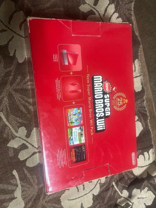 Nintendo Wii Roja Edición 25 Aniversario