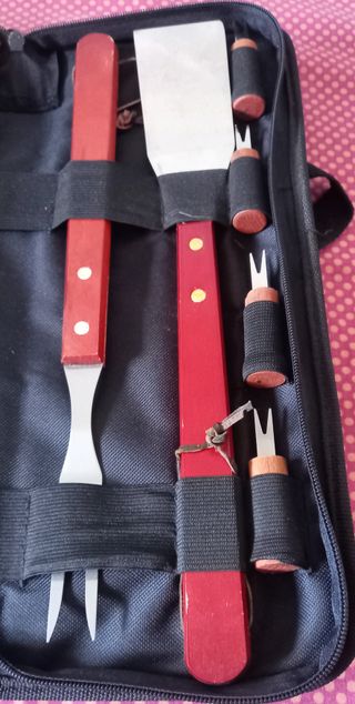 Utensilios Barbacoa Estuche