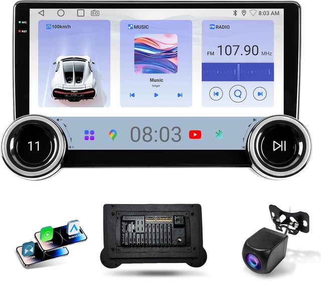 Autoradio 2 DIN CarPlay Android 10.1