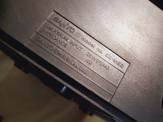 2 ALTAVOCES SANYO DE LOS '80