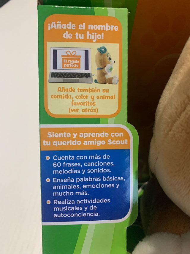 Peluche juguete muñeco Scout