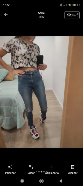 Calças Calzedonia Jeans SEXY Tamanho S