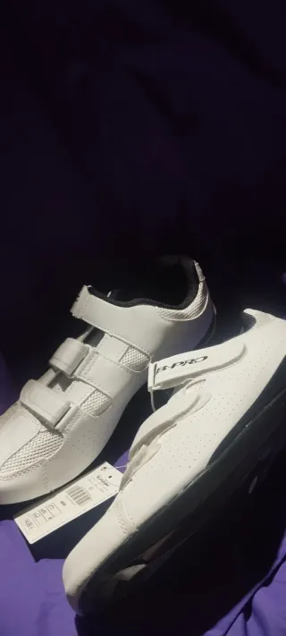 Zapatillas Ciclismo Blancas