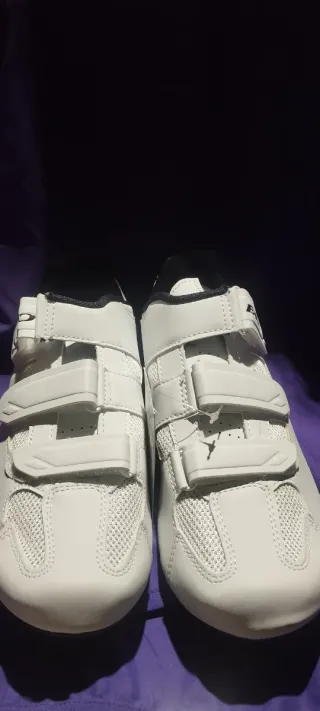 Zapatillas Ciclismo Blancas