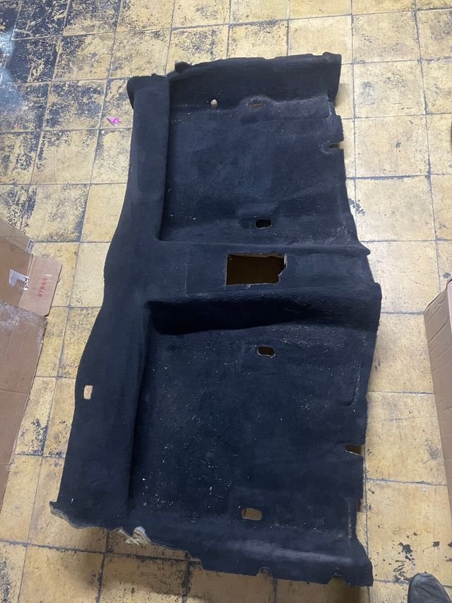 Moqueta suelo BMW E46 Coupé negra