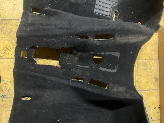 Moqueta suelo BMW E46 Coupé negra