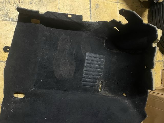 Moqueta suelo BMW E46 Coupé negra
