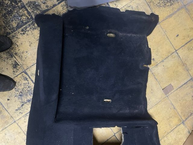 Moqueta suelo BMW E46 Coupé negra