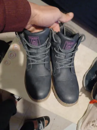 Botines Amigo Bello Azul/Morado