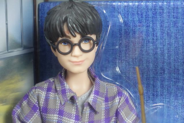 Harry Potter e Ron no comboio de Hogwarts + carro