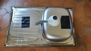 Fregadero de cocina acero inoxidable