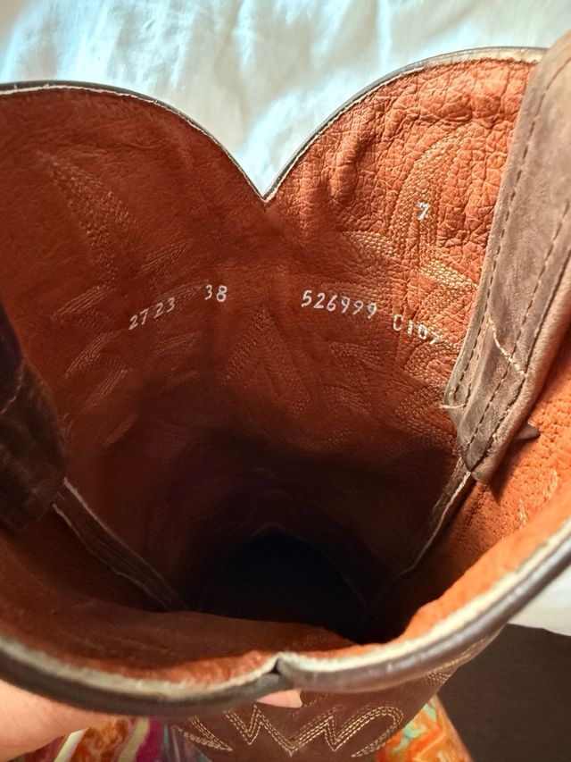 Botas de Vaquero Lucchese Marrones