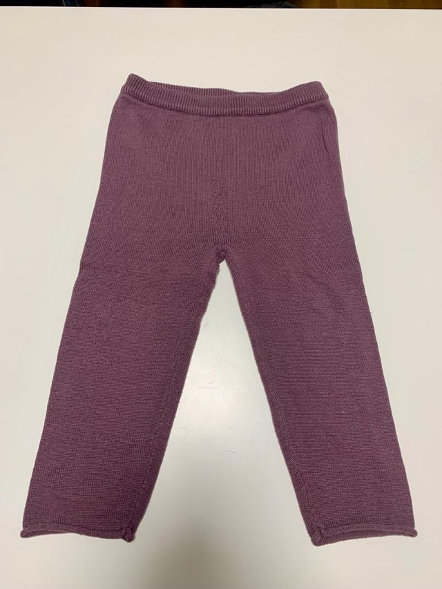 Conjunto morado niña Verbaudet